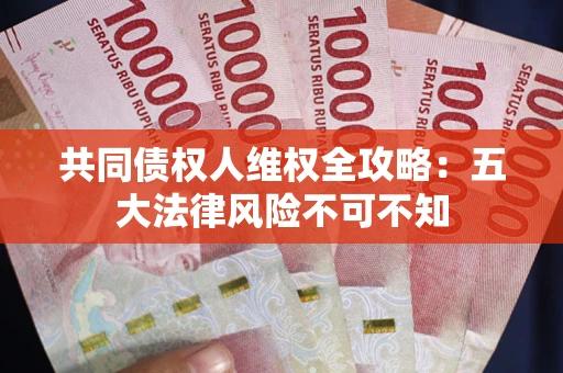 武汉共同债权人维权全攻略：五大法律风险不可不知