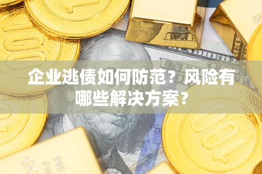 武汉企业逃债如何防范？风险有哪些解决方案？