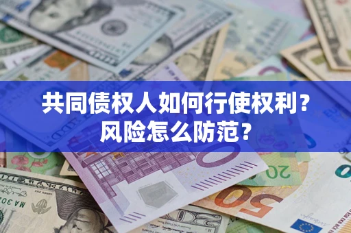 武汉共同债权人如何行使权利？风险怎么防范？