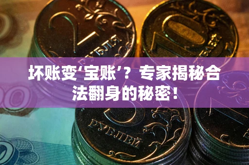武汉坏账变‘宝账’？专家揭秘合法翻身的秘密！