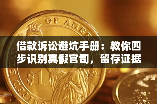 武汉借款诉讼避坑手册：教你四步识别真假官司，留存证据不踩雷